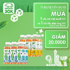 [Combo 12 chai 450ml] TVT trà Việt Quất trà tắc mật ong tinh chất Việt Quất, tắc mật ong và Trà xanh, chống oxy hóa, thanh nhiệt giải phóng độc tố cơ thể