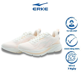 Giày thể thao nữ ERKE giày chạy bộ chất liệu êm ái, thoáng khí, thiết kế cao cấp 12122103323