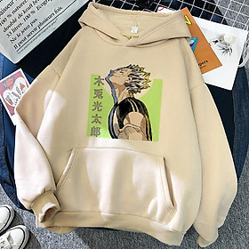 Áo hoodie in hình Anime Nhật Bản Haikyuu áo nỉ có mũ dài tay Nam Nữ