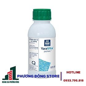 Phân bón lá bổ sung vi lượng kẽm Zintrac - chai 100ml, chai 500ml