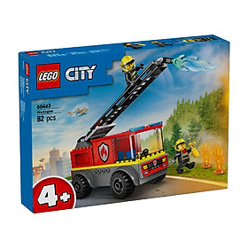 Đồ Chơi Xe Thang Cứu Hỏa LEGO CITY 60463 (82 Chi Tiết)