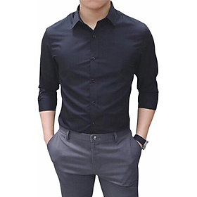 Áo Sơ mi Nam Dài Tay Công Sở, Chất Liệu Chống Nhăn Cao Cấp