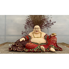 Mua Tượng phật Di lặc tam tài 33cm ngang 66cm