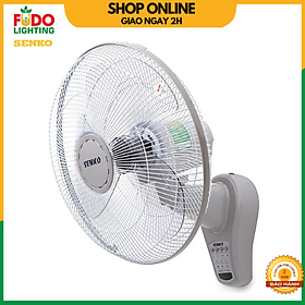 Quạt treo tường remote Senko Hàng Chính Hãng - TR1428 - Giao màu ngẫu nhiên