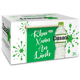 Thùng 24 Chai Nước Đóng Chai Dasani (500ml / Chai)