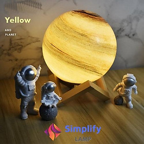Mua Đèn ngủ 3D Led hình mặt trăng để bàn điều chỉnh được độ sáng cực đẹp S07