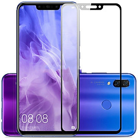 Miếng dán kính cường lực full màn hình 111D cho Huawei Nova 3i hiệu HOTCASE (siêu mỏng chỉ 0.3mm, độ trong tuyệt đối, bo cong bảo vệ viền, độ cứng 9H) - Hàng nhập khẩu