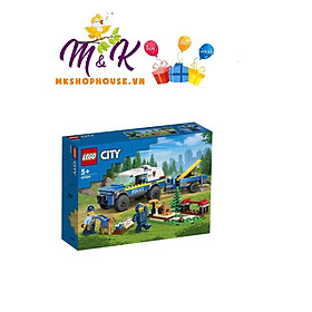 Hình ảnh LEGO City 60369 Xe Huấn Luyện Cảnh Khuyển (197 Chi Tiết)