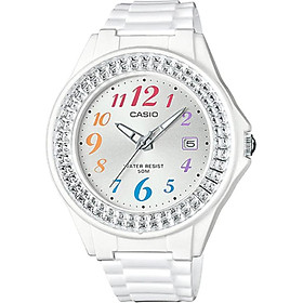 Đồng hồ nữ dây nhựa Casio LX-500H-7BVDF