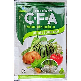 Phân bón lá hữu cơ CFA 25ml. amino Pháp chuẩn EU. Dùng sx rau an toàn