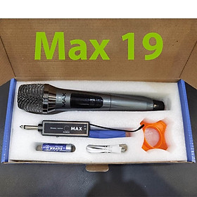 Mua Micro Karaoke Không Dây Đa Năng Max 39 Chống Hú - Màn Hình Lcd Hiển Thị Tần Số - Phù Hợp Cho Mọi Thiết Bị