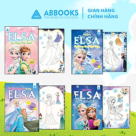 Bộ Sách Tô Màu Công Chúa Elsa – 4 Quyển Đặc Biệt Cho Bé Gái Yêu Thích Thế Giới Phép Thuật ️ - Công Ty TNHH TM & DV Văn Hóa Giáo Dục Phía Nam