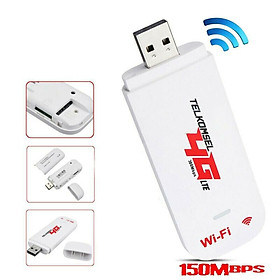 USB 4G LTE phát Wifi từ Sim Điện Thoại 3G/4G  (018)