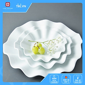 Mua Đĩa bô đê Long Phương bằng sứ trắng cao cấp