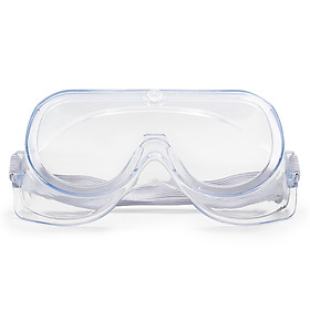 Safety Goggles Adults Adjustable Safety Glasses Splash Impact Resistant Anti Fog Clear Lens Eyewear Use with