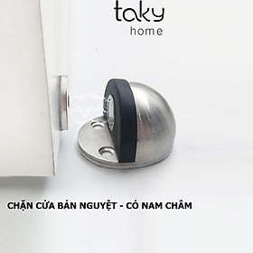 Chặn Cửa Bán Nguyệt Có Nam Châm,  Chặn Cửa Đa Năng, Chặn Cửa  Gắn Sàn Giúp Hạn Chế Va Đập Cho Cánh Cửa, An Toàn Cho Gia Đình. Giá Tốt, Tiện Dụng.  TakyHome 1200