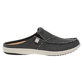 Giày lười sức khỏe nữ Spenco Siesta Charcoal - Giày sục đệm nâng vòm cho người đứng lâu, hoạt động nhiều