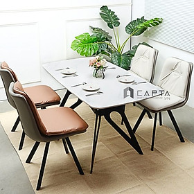 Mua Bàn ăn mặt đá 1m6 TN WINGS-16E Nội thất Capta