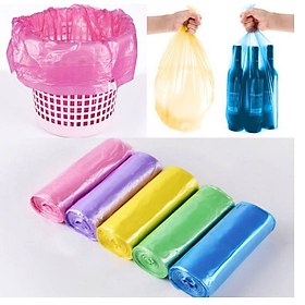 Mua Set 5 cuộn túi rác size 45x50cm sinh học tự hủy bảo vệ môi trường GD556-Set5TR