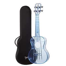 23inch Transparent Ukulele Ukelele Air-nova with Gig Bag Strings Picks Cleaning Cloth Music Book