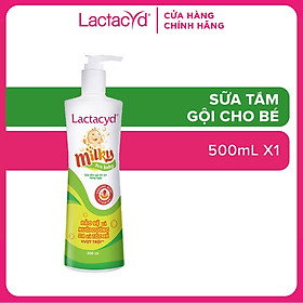Sữa Tắm Gội Trẻ Em Lactacyd Milky 500ml