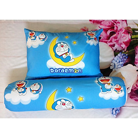 Mua Set vỏ gối nằm và vỏ gối ôm mẫu Doraemon