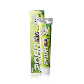 Kem đánh răng trẻ em ngừa sâu răng và cho hơi thở thơm mát hương chuối 2080 KID’S TOOTHPASTE 80g - Hàn Quốc Chính Hãng