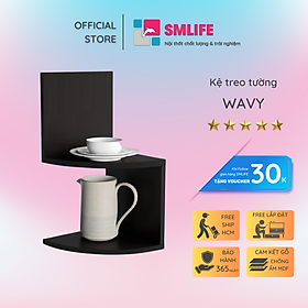 Mua Kệ trang trí kệ để sách gia đình SMLIFE Wavy