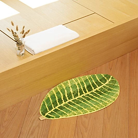 Mua Thảm Lót Sàn Chống Trượt Hình Chiếc Lá Xinh Xắn Kích Thước 40Cm X 60Cm