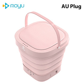 Máy giặt mini cầm tay Moyu XPB08-F1C,Có Thể Gấp Gọn Lồng giặt có thể mang đi du lịch