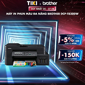Máy in phun màu đa năng Brother DCP-T820DW - Hàng chính hãng