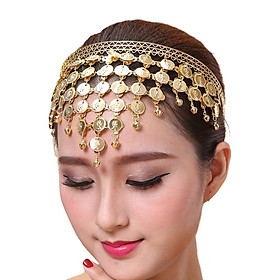 Belly Dance Headband Costume Forehead Headdress Bride Women Accessory