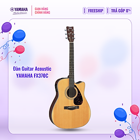 Mua Đàn Guitar Acoustic YAMAHA FX370C - Mặt đàn gỗ vân sam  mặt sườn và lưng đàn từ gỗ nato  hệ thống âm thanh Pickup  hàng chính hãng