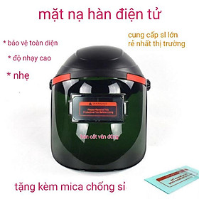 Mặt nạ hàn điện tử cảm biến ánh sáng