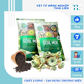 Đất Soil Mix chuyên trồng sen đá xương rồng kích rễ tăng trưởng, Đất chuyên dụng cho sen đá xứ nóng