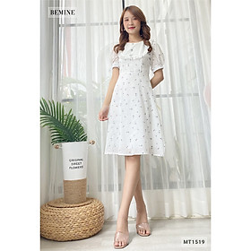 Đầm hoa nhí nút ngực BEMINE MT1519TRANG