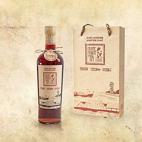 1 Thùng Nước mắm Tĩn 40 độ đạm 6 chai nhãn đỏ 500ml - Thùng 6 Chai 500ml