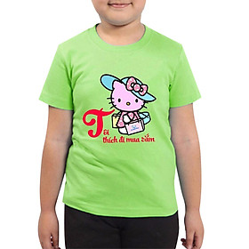 Áo Thun Cho Bé Mẫu Hello Kitty