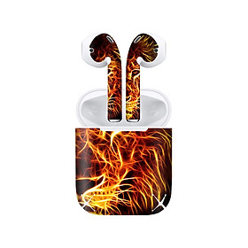 Mua Miếng dán skin chống bẩn cho tai nghe AirPods in hình thiết kế - atk209 (bản không dây 1 và 2)