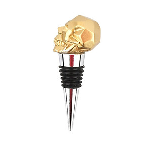 Creative Skull Head Champagne  Bottle Stopper Plug for Wedding  Black