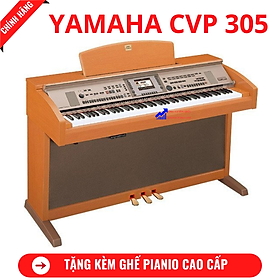 Đàn Piano Điện Yamaha CVP 305 + Tặng Kèm Ghế Piano Cao Cấp +  Khăn Phủ Đàn