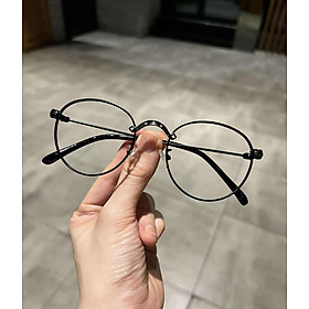 Kính Mắt tròn kim loại phong cách cổ điển