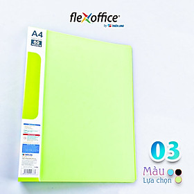 Hình ảnh Bìa đựng hồ sơ 60 lá sức chứa 300 tờ A4 80 gsm Thiên Long Flexoffice FO-DB009