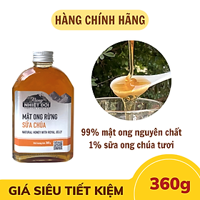 Mật ong rừng sữa chúa - Rừng Nhiệt đới chai 360g