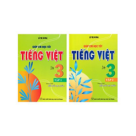 Combo Giúp Em Học Tốt Tiếng Việt Lớp 3 - Tập 1 + 2 (Dùng Kèm SGK Kết Nối Tri Thức) (Bộ 2 Cuốn) - HA