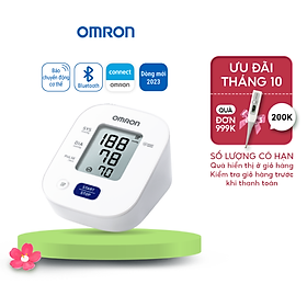 Dòng mới 2023 - Máy Đo Huyết Áp Bluetooth OMRON HEM-7141T1