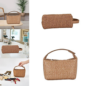 Chic Handbag with Cosmetic Bag Makeup Toiletry Basket Bedroom Earrings Pouch