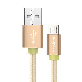 Mua Dây Cáp Sạc Micro Maimi MX23 (2m) - Gold - Hàng Chính Hãng