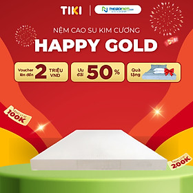 Hình ảnh Nệm cao su thiên nhiên Kim Cương Happy Gold - 160x200x15cm