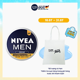 Kem Dưỡng Da Nam NIVEA MEN Creme 3in1 Giúp Giảm Nhờn, Sáng Da, Cấp Ẩm (30ml) - 83923